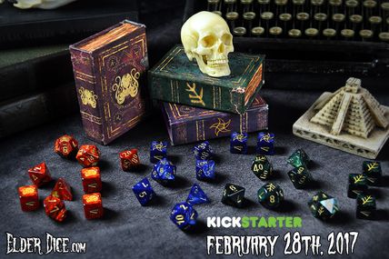 "The Elder Dice", des dés pour Cthulhu !