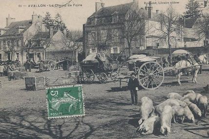 Avallon - Yonne - Dépt 89.