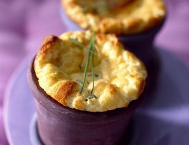 Soufflés au fromage de chèvre