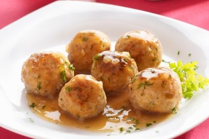 Boulettes de veau aux herbes