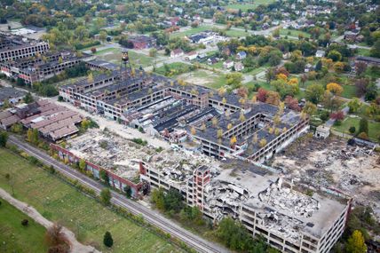 Détroit, une "shrinking city"