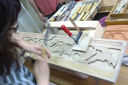 Sculpture sur bois : le miroir indien - épisode 1