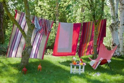 Linge au vent