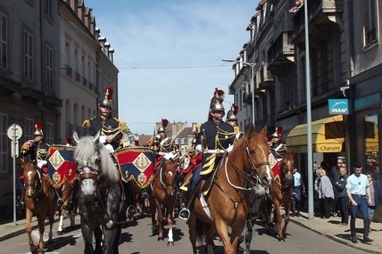 La Garde Républicaine à Autun - C'était les 20-21-22 mai 2016