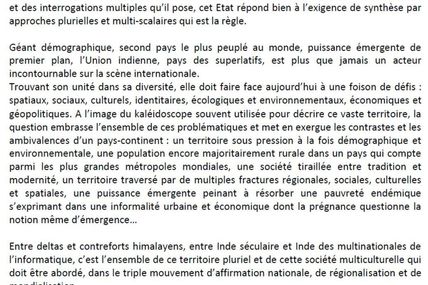 Bibliographie pour l'Union Indienne