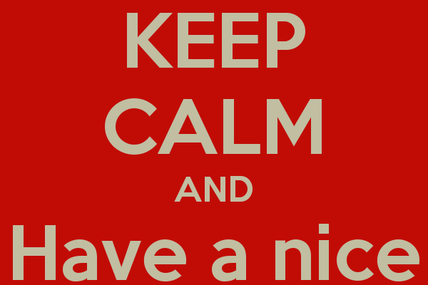 enjoy your holidays!