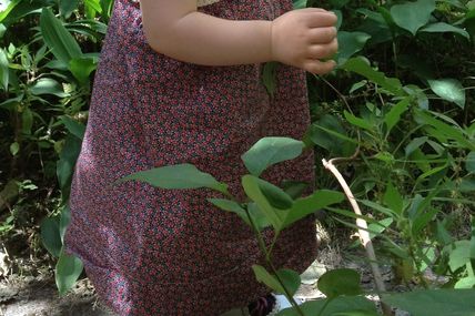 Robe"tricot et liberty"