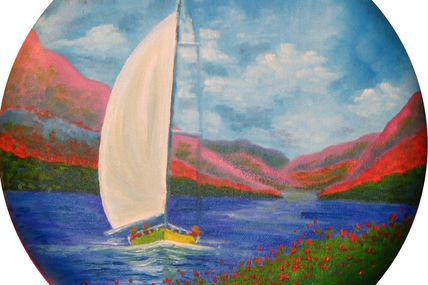 Exposition de tableaux de Marie Giroux