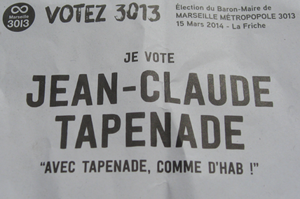 Bulletin de vote pour le second tour
