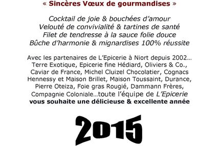 Ma recette de Voeux en 2015