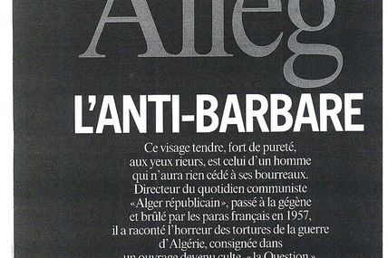 Humanité Dimanche : Hommage à Henri ALLEG