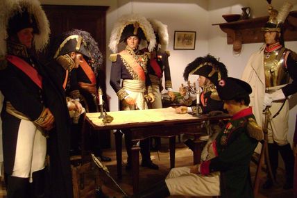L’Etat-Major de Napoléon de passage à Wavre