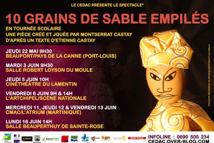 Tournée à venir | 10 grains de sable empilés (scolaires)