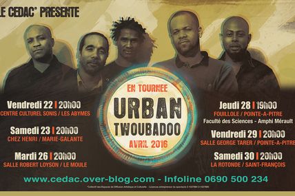 URBAN TWOUBADOO de retour en Guadeloupe