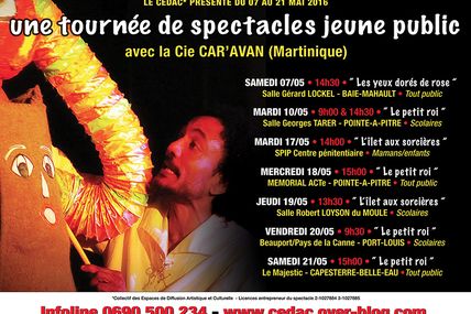 Tournée Jeunes Publics avec la Cie CAR'AVAN