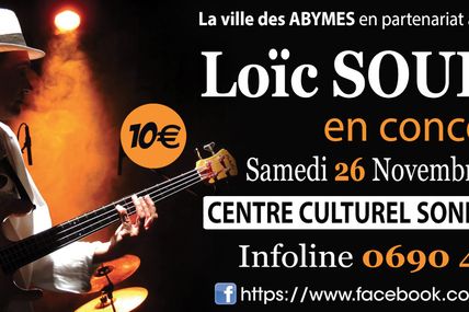 La guitare basse sera à l'honneur en novembre avec la tournée de LOIC SOURIANT