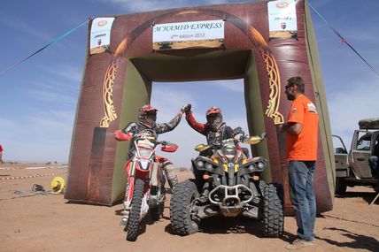 Des tarifs préférentiels pour les équipages motos et quads sur le M'hamid Express 2014