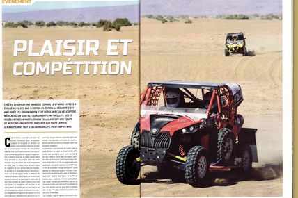 Les SSV et les quad du M'hamid Express 2015 à l'honneur dans "Le monde du Quad"