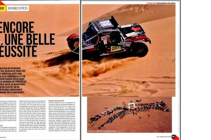 Actualité, la fiche d'inscription de l'école du rallye- raid et le M'hamid Express 2017 dans la presse et en vidéo