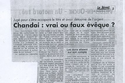 documents de l'évêché de Sées
