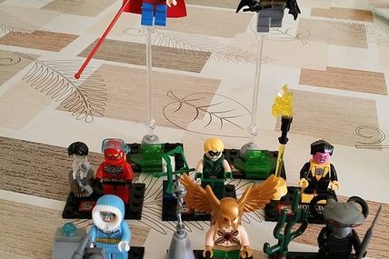 Minifigs SY283 Black Manta, Captain Cold...