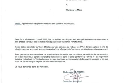 "Dura lex sed lex" : phrase favorite de notre Maire !