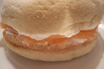 Bagel au saumon fumé