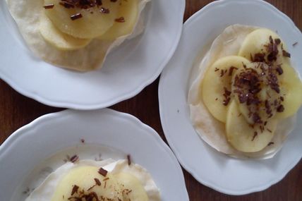 Tarte express à la pomme