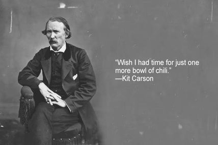 Kit Carson, je m'en souviens; Kit Carson, I remember you