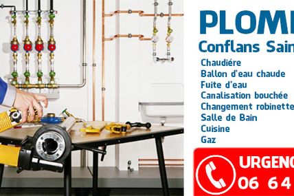 PLOMBIER CONFLANS SAINT HONORINE