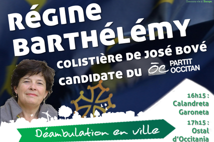 Tolosa : lo Partit Occitan sosten a José Bové