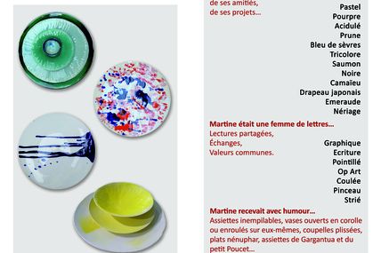 Hommage à Martine Ménard