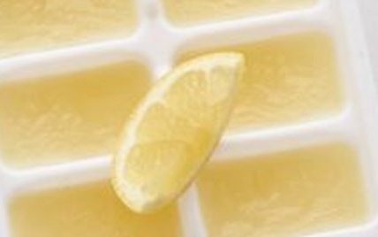 Glaçon de citron
