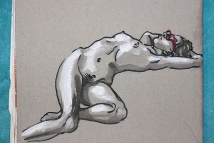 Modèle Vivant 10 minutes / Life-drawing of 10 minutes