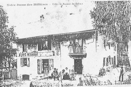 le bureaux de tabac et Café (CPA)