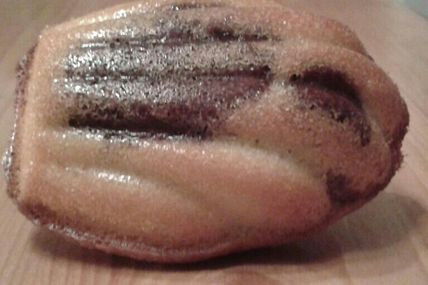 madeleine au Nutella