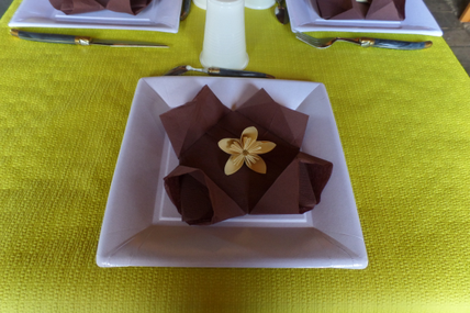 Décoration de table pour ma crémaillère