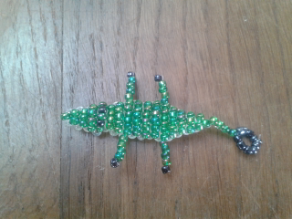 Crocodiles en perles