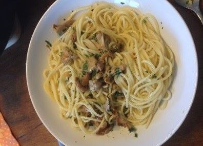 PÂTES AUX CHANTERELLES ALLA TRIOL'S