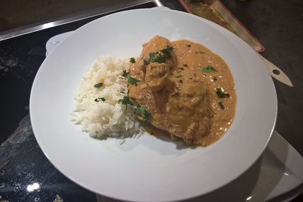 Poulet tikka Massala