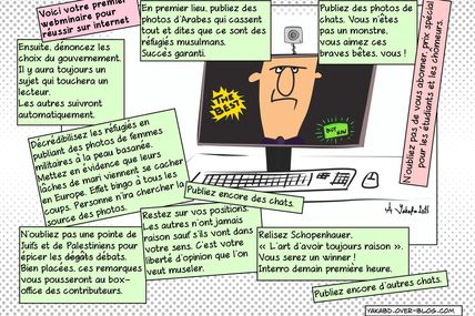 Comment réussir sur internet ( demain j'efface mes contacts FB ).