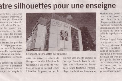 QUATRE SILHOUETTES POUR UNE ENSEIGNE