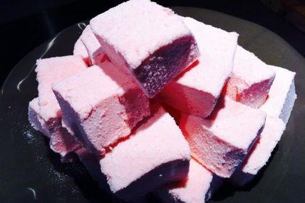 Guimauves à la fraise des bois