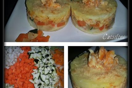 Parmentier de Haddock aux Petits Légumes