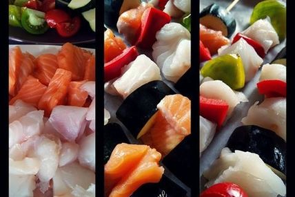 Brochettes de Poisson