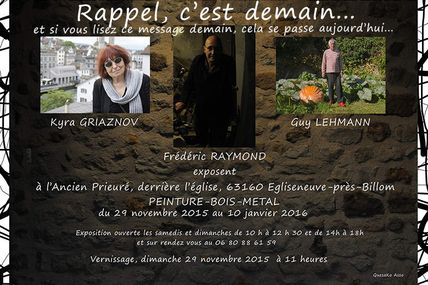Rappel, c'est demain...