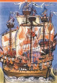 1512. La fin de la Cordelière