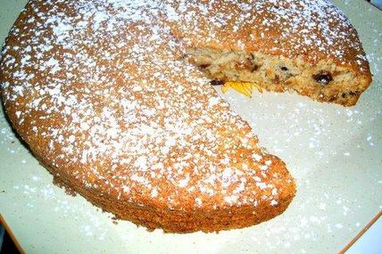 Moelleux aux fruits secs