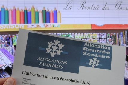 Allocation de rentrée scolaire, bourses ... :