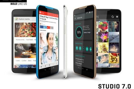 Blu Studio 7.0, le phablet est énorme